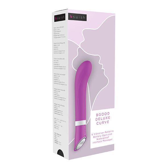 B Swish Bgood Deluxe Curve Vibratore Lilla – immagine 2