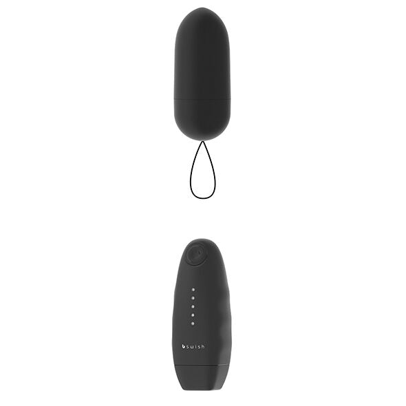 B Swish Bnaughty Classic Unleashed Proiettile Vibrante con Telecomando Nero