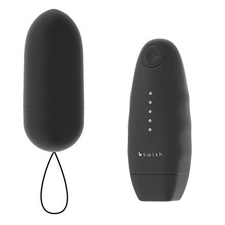 B Swish Bnaughty Classic Unleashed Proiettile Vibrante con Telecomando Nero – immagine 5