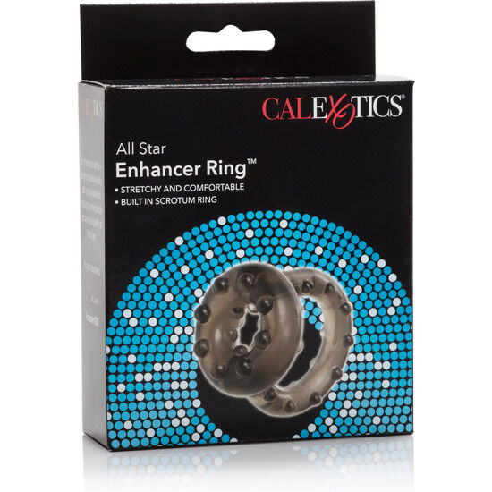 CalExotics All Star Enhancer Doppio Anello per Pene e Testicoli – immagine 4