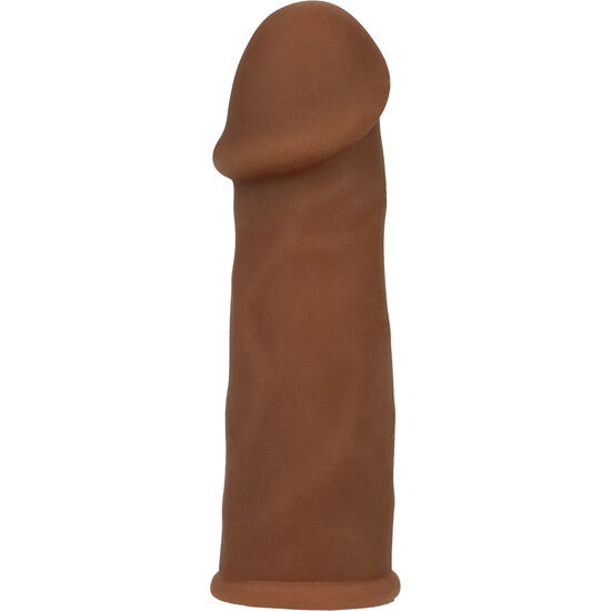 CalExotics Futurotic Guaina Estensore Pene Marrone +5 cm