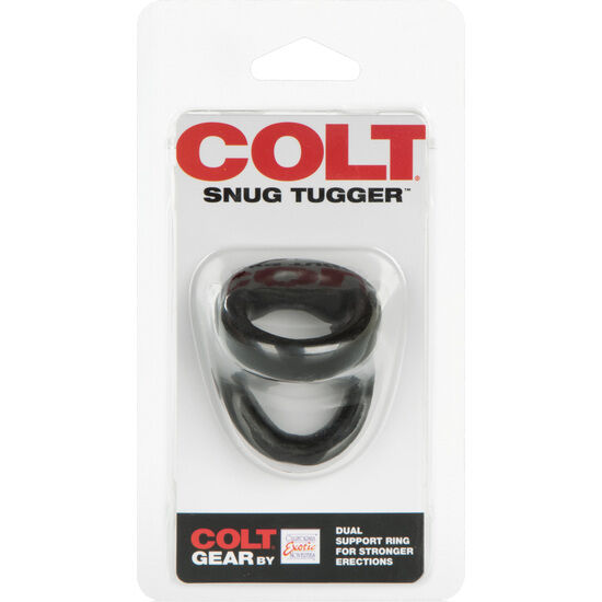 CalExotics Colt Snug Tugger Anello Pene e Testicoli Nero – immagine 2