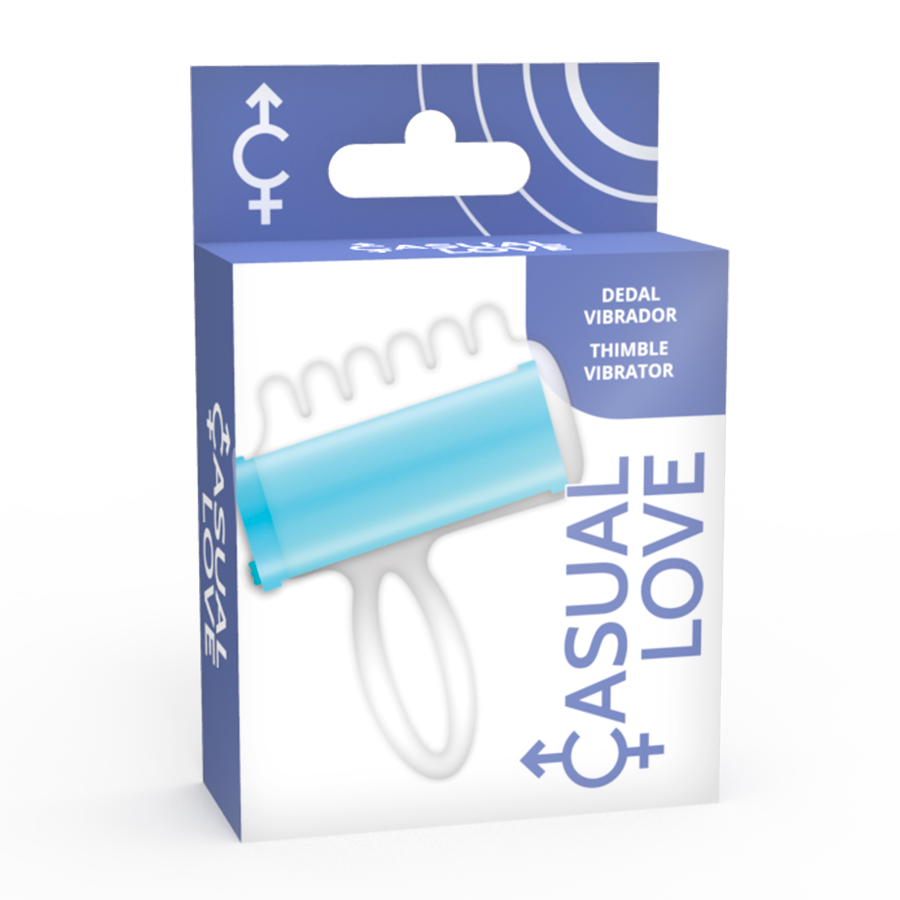 Casual Love Casual Finger Stimolatore Vibrante da Dito Blu – immagine 6