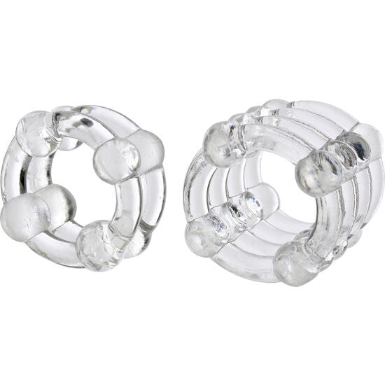 CalExotics Colt Enhancer Rings Set Anelli Trasparenti