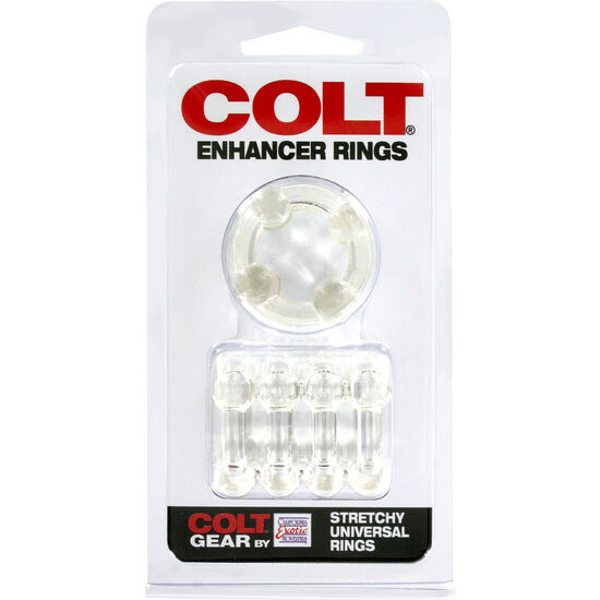 CalExotics Colt Enhancer Rings Set Anelli Trasparenti – immagine 2