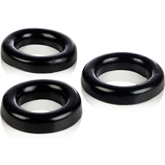 CalExotics Colt Set 3 Anelli Spessi in Silicone
