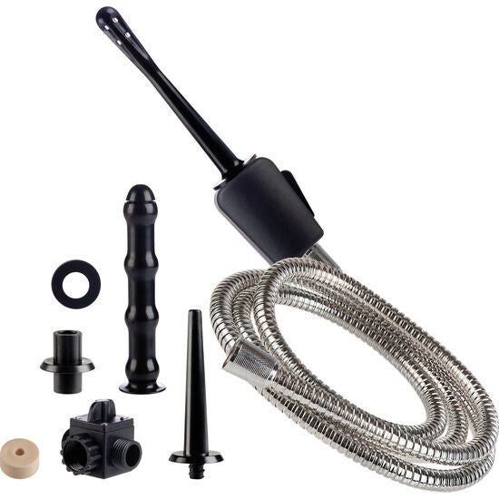 CalExotics Colt Advanced Kit Doccia Anale da Viaggio con Tubo 1,75 m