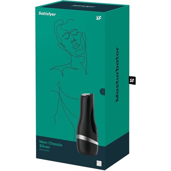 Satisfyer Men Classic Masturbatore Maschile Argento – immagine 2