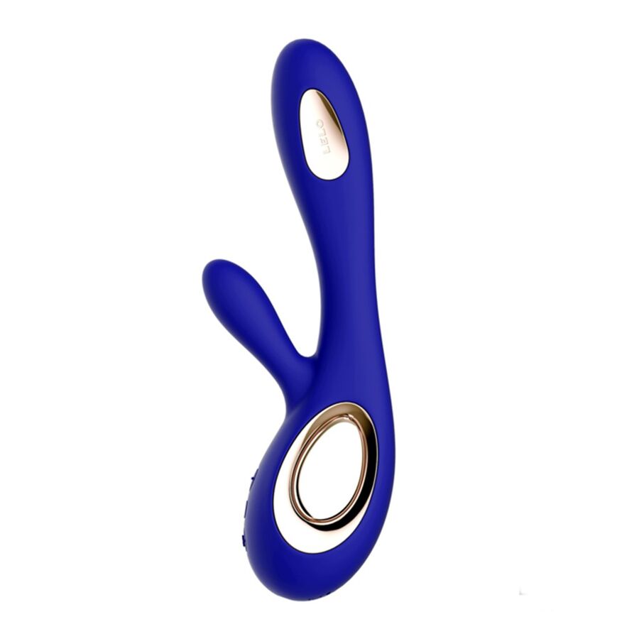 LELO Soraya Wave Vibratore Rabbit WaveMotion Blu Notte – immagine 2