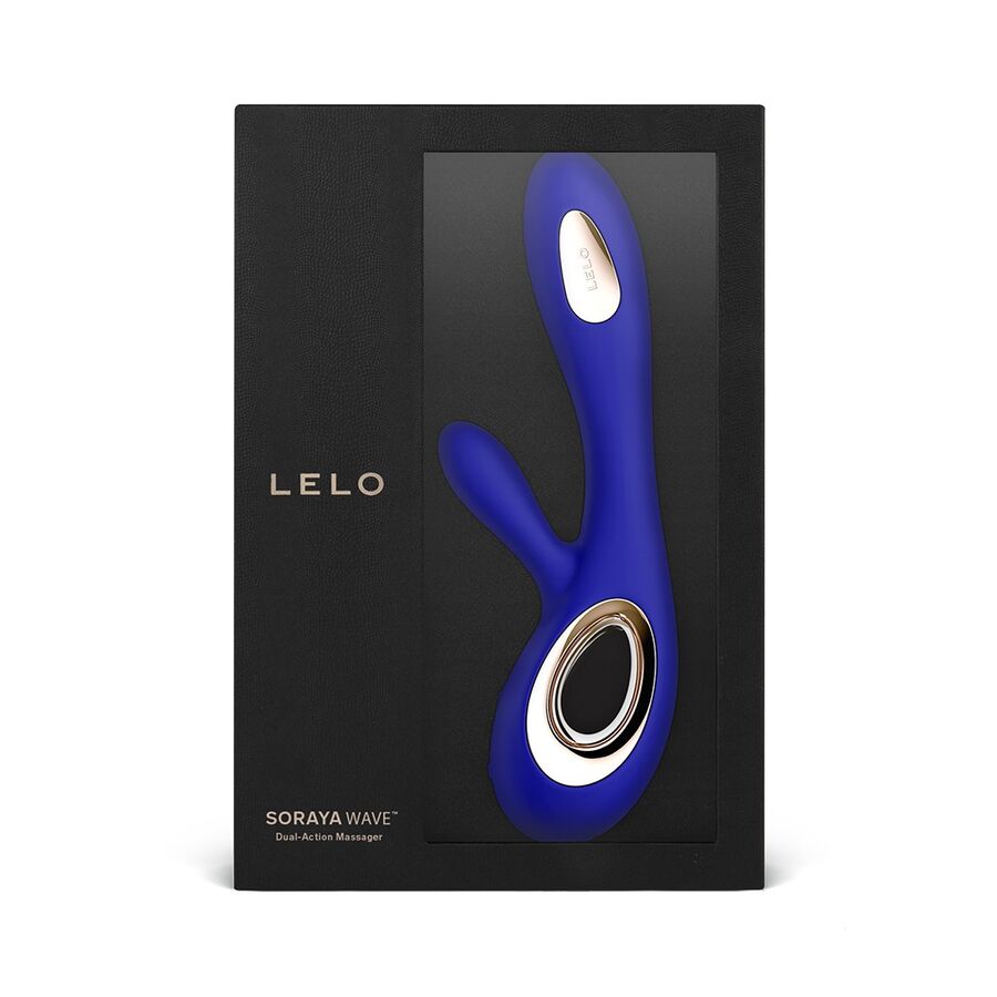 LELO Soraya Wave Vibratore Rabbit WaveMotion Blu Notte – immagine 4