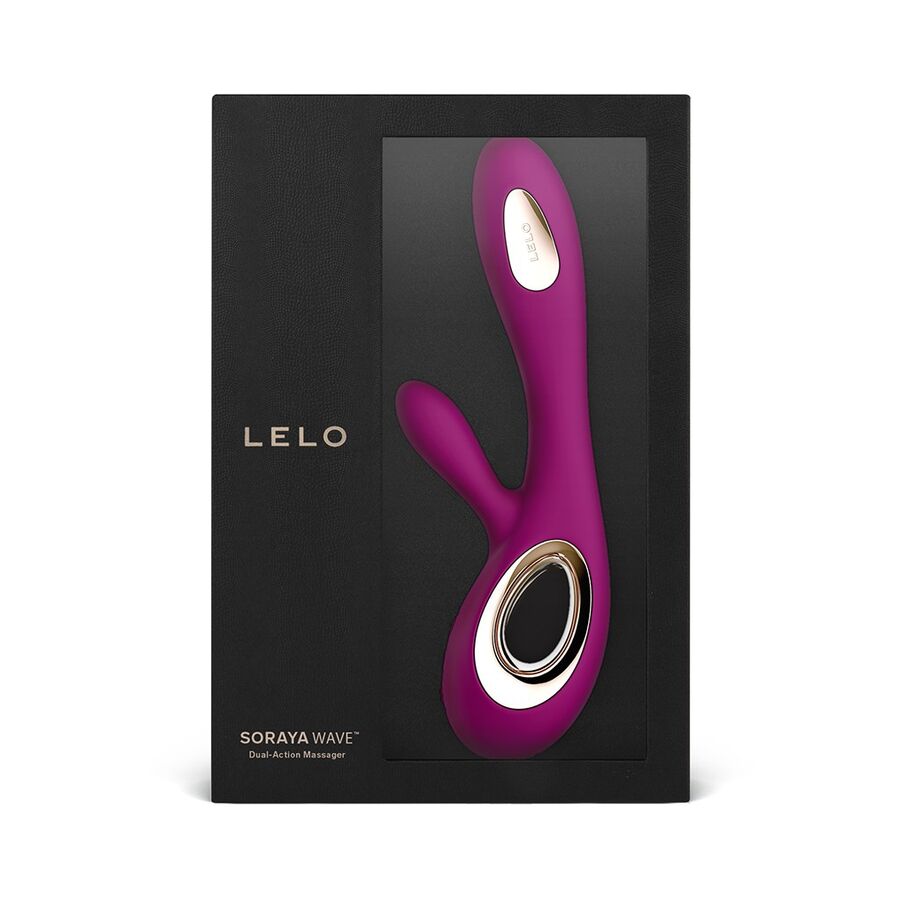 LELO Soraya Wave Vibratore Rabbit WaveMotion Deep Rose – immagine 4