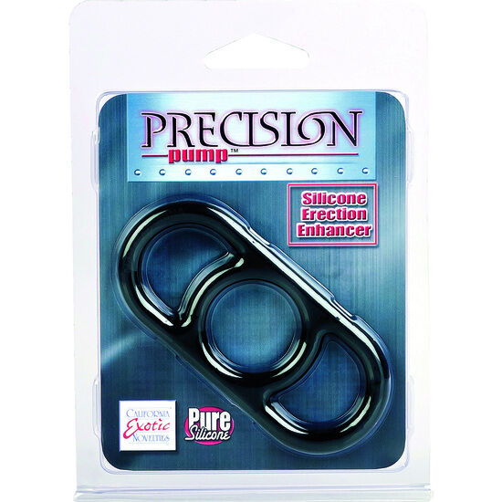 CalExotics Precision Pump Enhancer Anello Erezione Nero – immagine 2