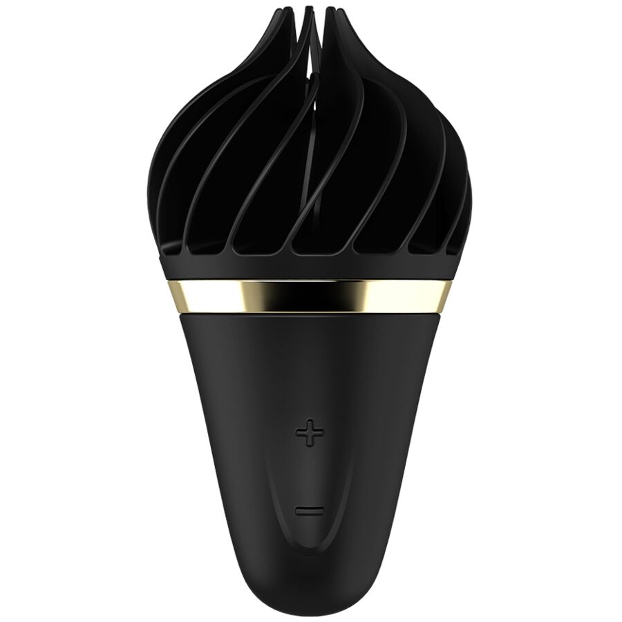 Satisfyer Sweet Treat Spinnator Stimolatore Clitorideo Rotante Nero