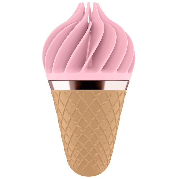 Satisfyer Sweet Treat Spinnator Stimolatore Clitorideo Rotante Marrone e Rosa