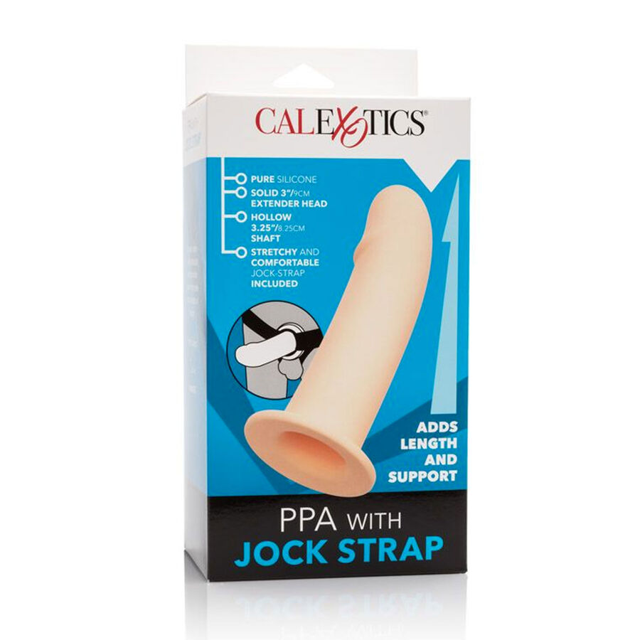 CalExotics Strap-On Cavo con Jock Strap e Anello in Acciaio – immagine 3