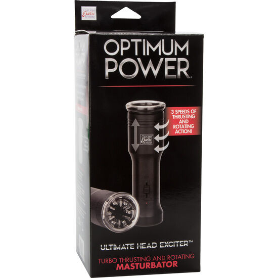 CalExotics Optimum Power Ultimate Head Exciter Masturbatore con Spinta e Telecomando – immagine 2