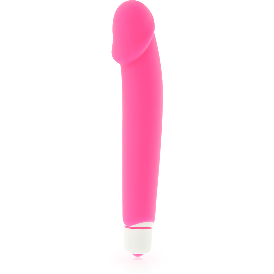 Dolce Vita Realistic Vibratore in Silicone Rosa – immagine 3