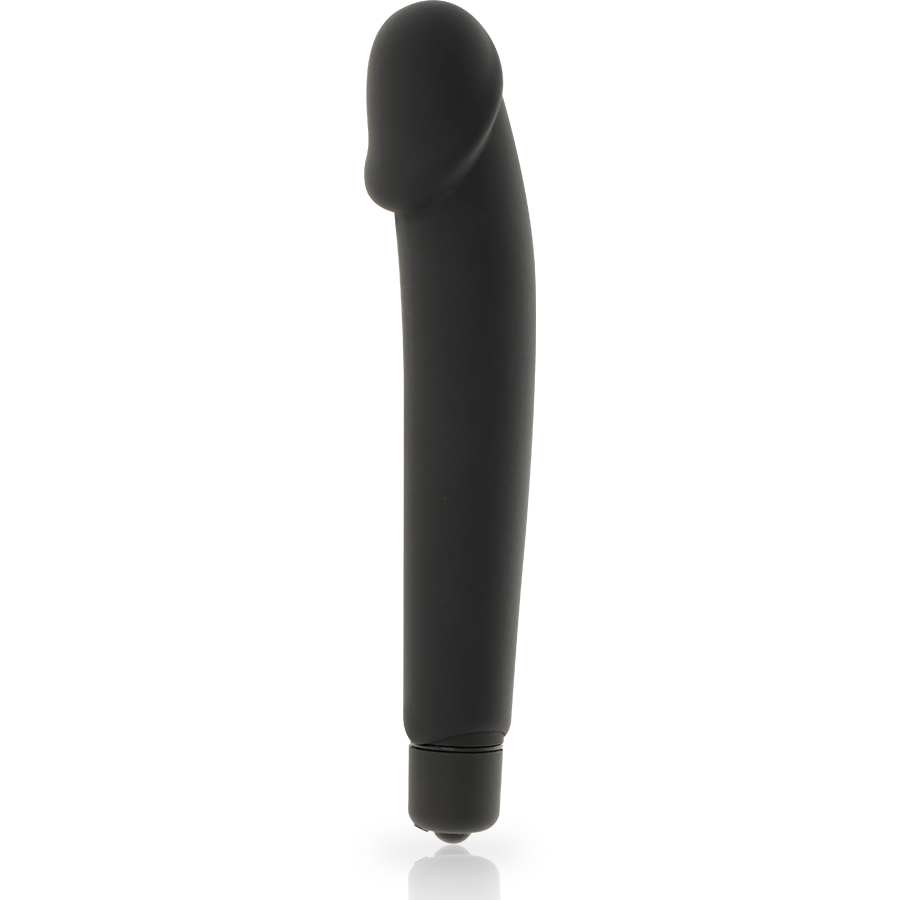 Dolce Vita Realistic Vibratore in Silicone Nero – immagine 3