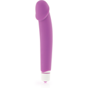 Dolce Vita Vibratore Realistico in Silicone Viola con Guaina Rimovibile – immagine 3