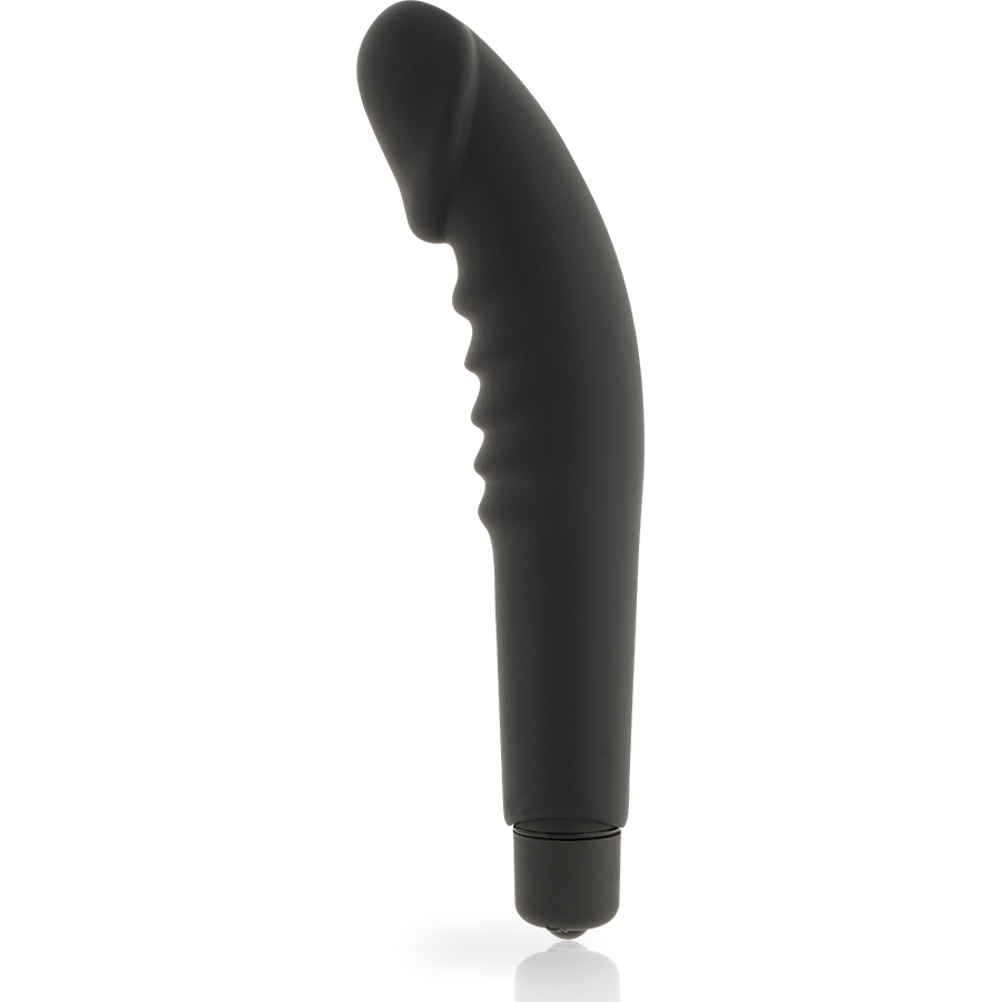 Dolce Vita Realistic Pleasure Vibratore in Silicone Nero – immagine 2