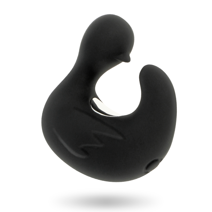 Black&Silver Duckymania Ditale Vibrante a Paperella Ricaricabile – immagine 5