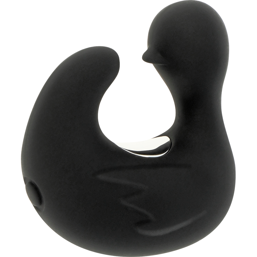 Black&Silver Duckymania Ditale Vibrante a Paperella Ricaricabile