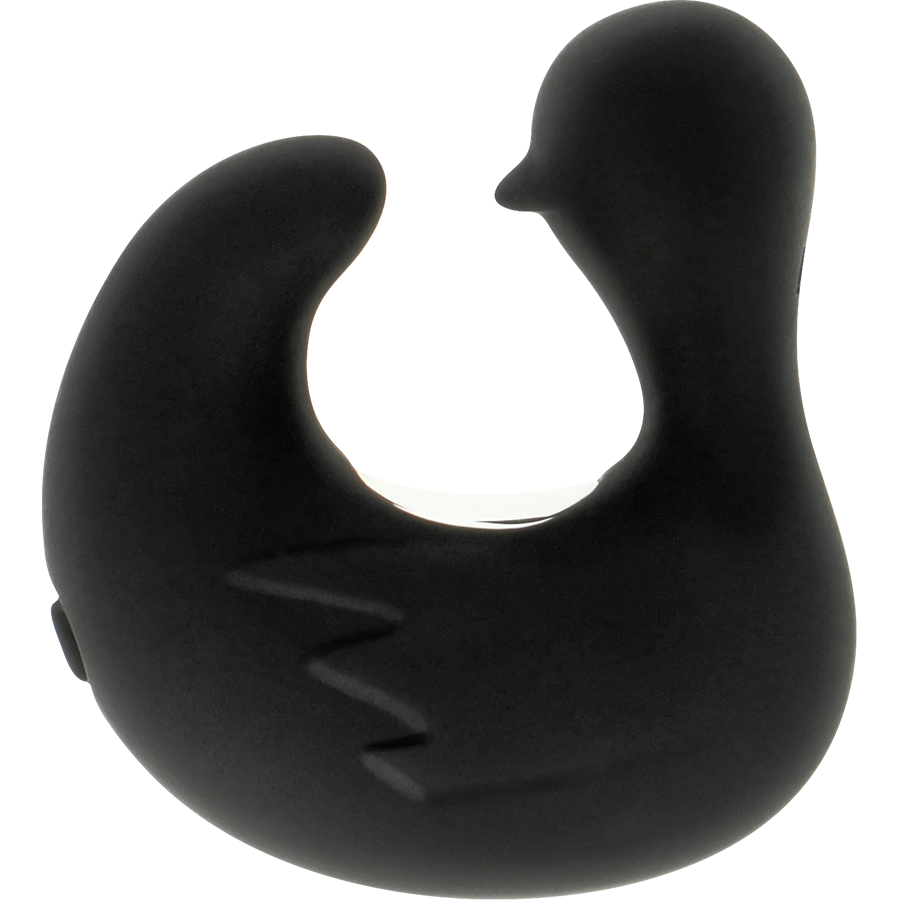 Black&Silver Duckymania Ditale Vibrante a Paperella Ricaricabile – immagine 4