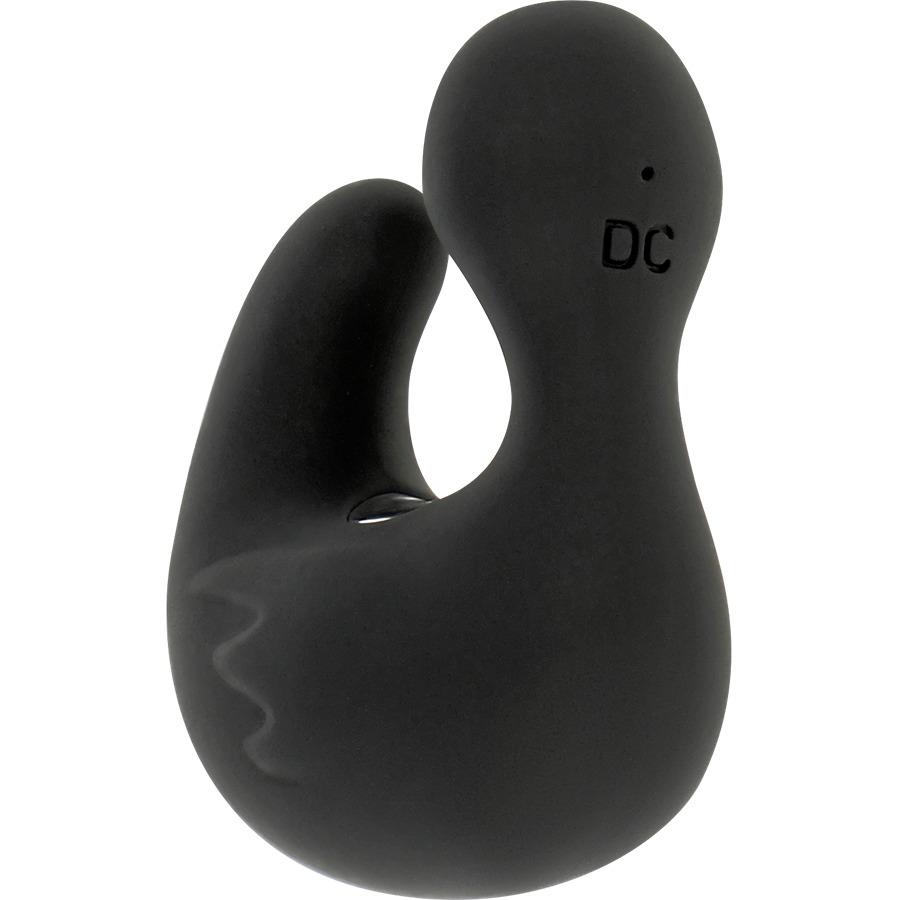Black&Silver Duckymania Ditale Vibrante a Paperella Ricaricabile – immagine 7