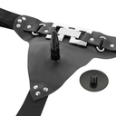 Harness Attraction Emmett Strap-On Realistico Vibrante 16,5 cm – immagine 6