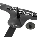 Harness Attraction George Strap-On Realistico Vibrante 19 cm – immagine 4