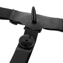 Harness Attraction Harris Strap-On Doppio Vibrante per Entrambi i Partner 18 cm – immagine 5
