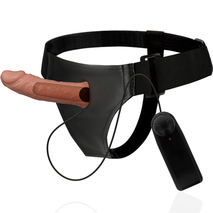 Harness Attraction Benny Strap-On Cavo Vibrante 15 cm – immagine 3