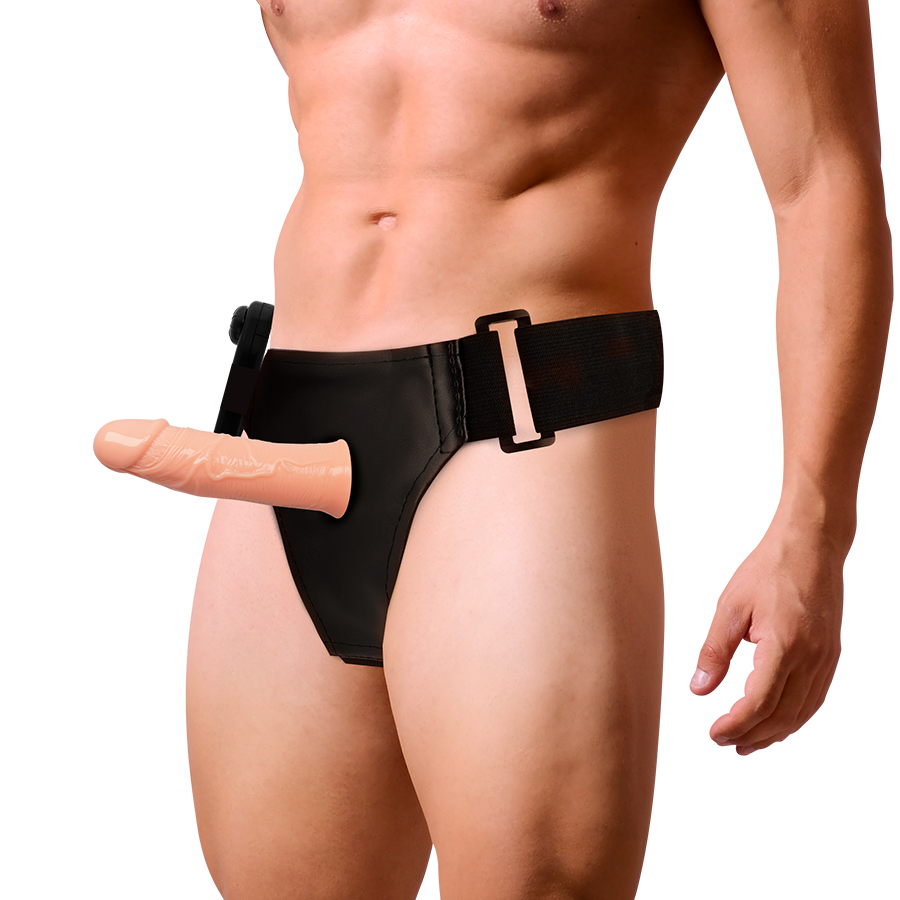 Harness Attraction Gregory Strap-On Cavo Vibrante 16,5 cm – immagine 2