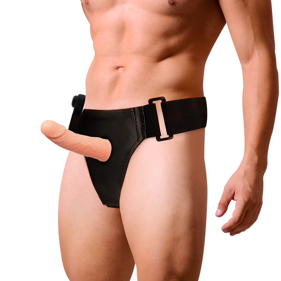 Harness Attraction Marcos Strap-On Cavo Vibrante 15 cm – immagine 2