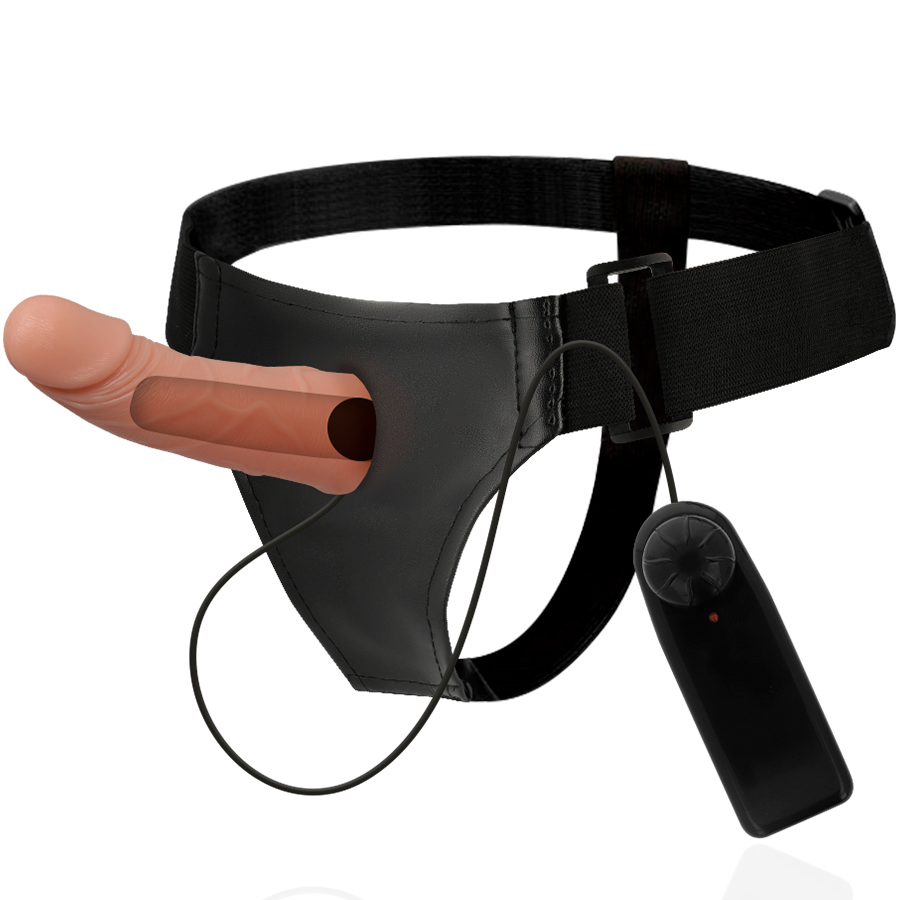 Harness Attraction Marcos Strap-On Cavo Vibrante 15 cm – immagine 3