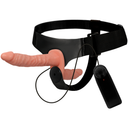 Harness Attraction Harris Strap-On Doppio Vibrante per Entrambi i Partner 18 cm – immagine 3