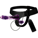 Harness Attraction Rodney Strap-On Doppio Vibrante per Entrambi i Partner 18 cm – immagine 3