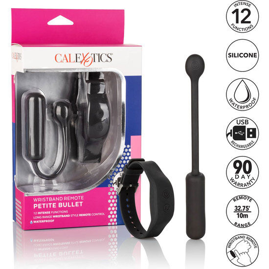 CalExotics Petite Bullet Vibrante con Braccialetto Telecomando – immagine 3