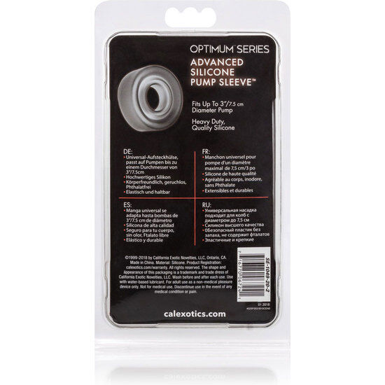CalExotics Advanced Manicotto in Silicone per Pompa Nero – immagine 3