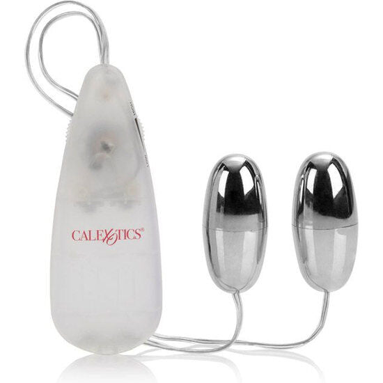 CalExotics Pocket Exotics Doppi Proiettili Vibranti Argento