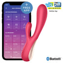 Satisfyer Mono Flex Vibratore Flessibile con App e Funzione Riscaldante Rosso