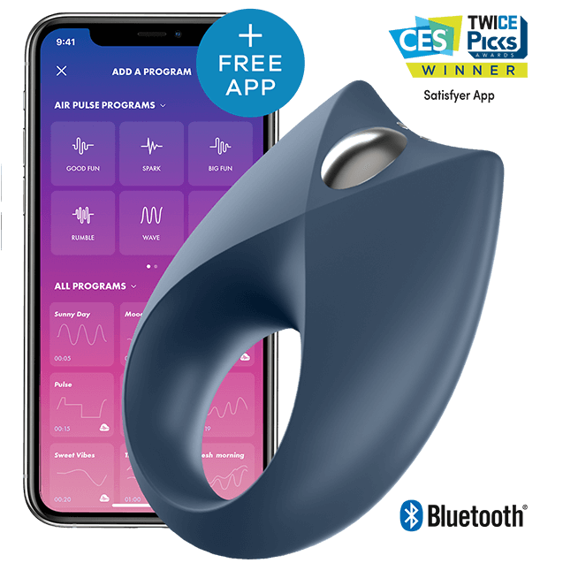 Satisfyer Royal One Anello Vibrante con App Nero