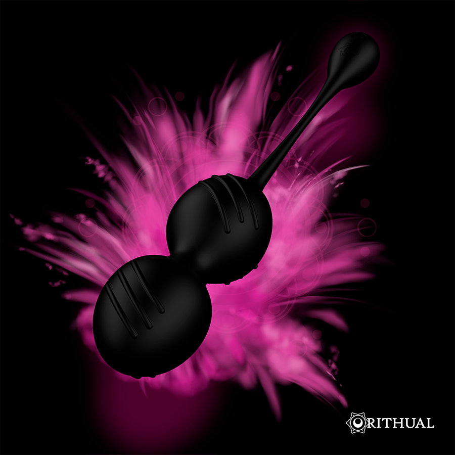 Rithual Nisha Palline Kegel Vibranti Ricaricabili Nere – immagine 4