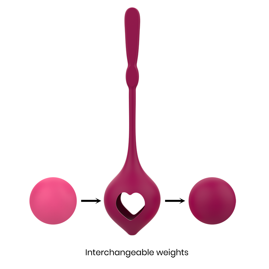 Rithual Deva Set Allenamento Pelvico 4 Palline Orchidea – immagine 5