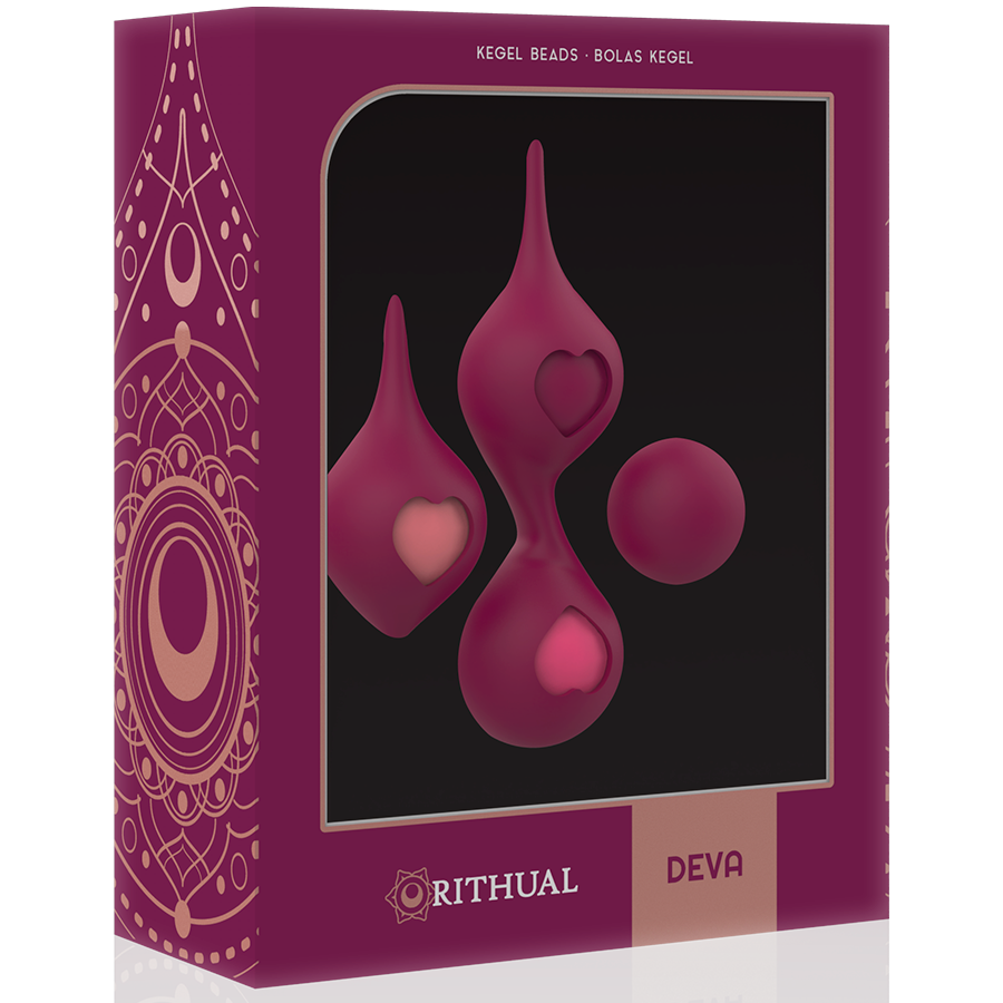 Rithual Deva Set Allenamento Pelvico 4 Palline Orchidea – immagine 8