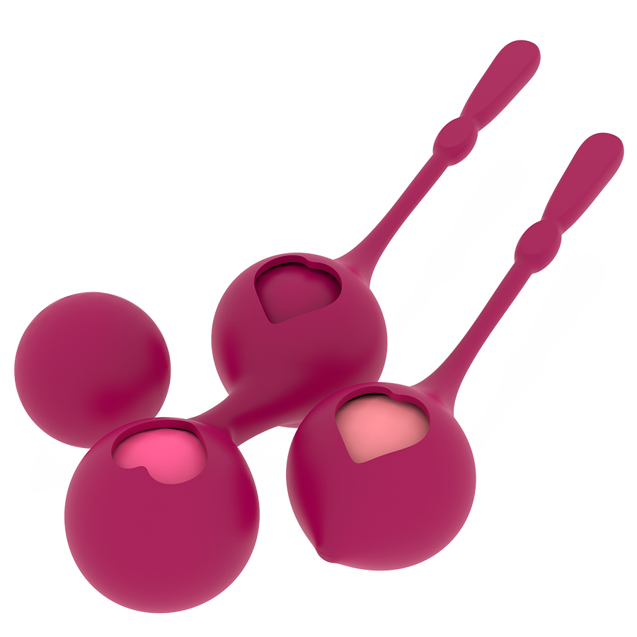 Rithual Deva Set Allenamento Pelvico 4 Palline Orchidea – immagine 4