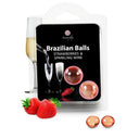 Secretplay palline brasiliane fragola e champagne set 2 pezzi – foto 2