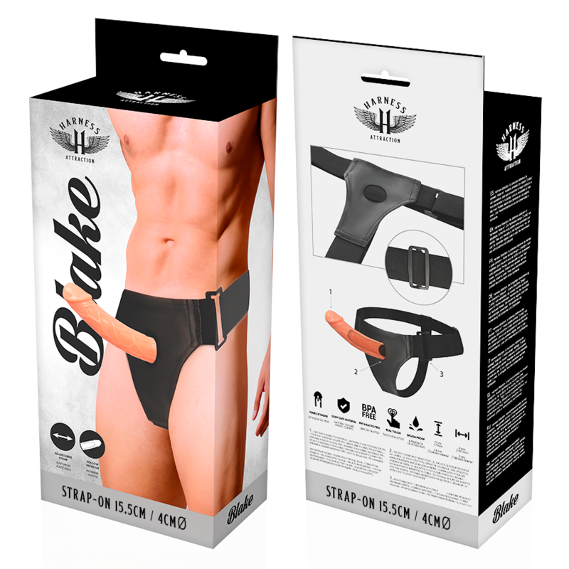 Harness Attraction Blake Strap-On Cavo 15,5 cm – immagine 6