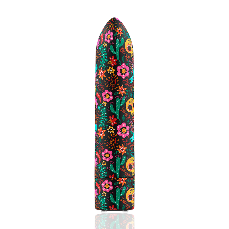 Custom Bullets Proiettile Vibrante Ricaricabile Magnetico Fantasia Floreale – immagine 2