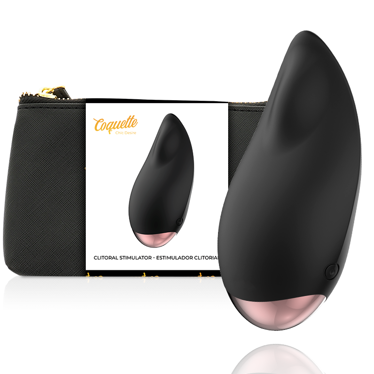 Coquette Chic Desire Stimolatore Clitorideo Ricaricabile Nero e Oro Variante 2